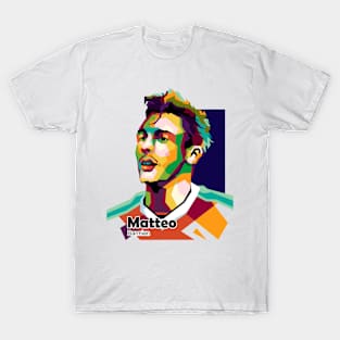 Matteo Darmian In Illustration T-Shirt